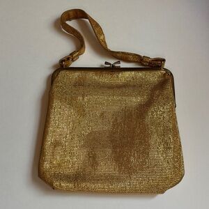 Vintage Gold Women's Hand Bag